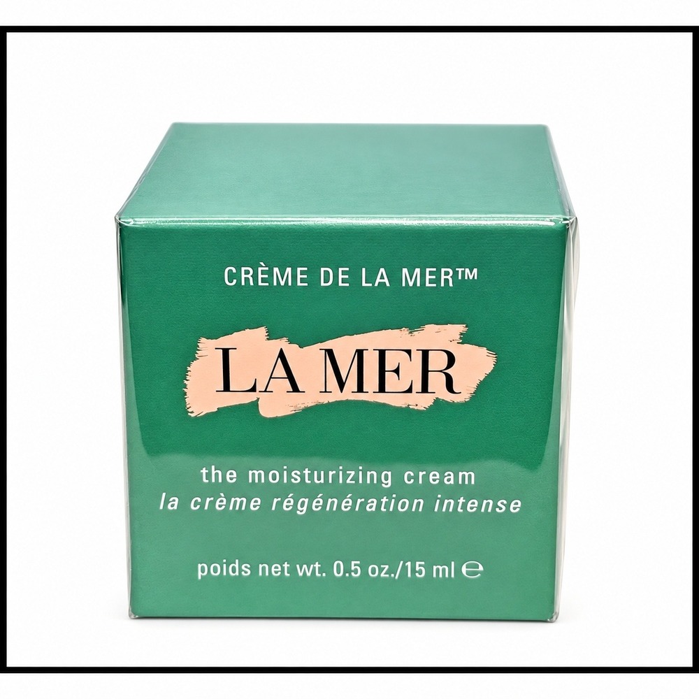 La Mer The Moisturizing Cream 0.5 oz / 15 ml New in Box Seal Regeneration Travel